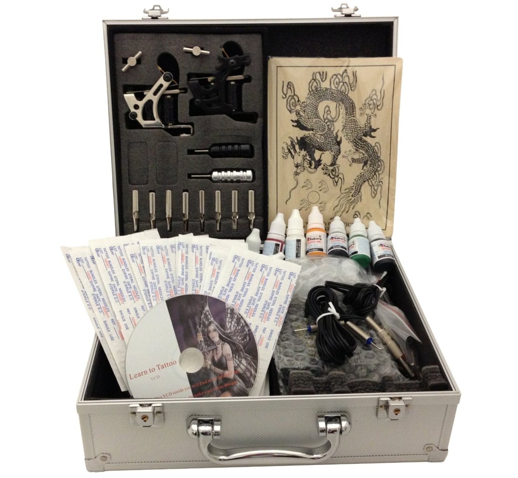 What S The Best Tattoo Kit Personal Review And Detailed Guide 2023   E Onsale Deluxe Tattoo Kit Full Set 1024x946 