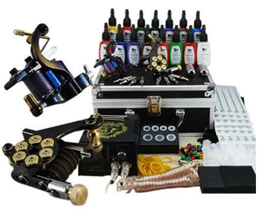 Tattoo Gizmo Rotary And Coil Tattoo Machine Kit For Beginners with Power  Supply Cartridge Needles Complete Tattoo Kit Full Tattoo Machine Kit  Eco  Coil and Nova Rotary Machine Tattoo Kit 