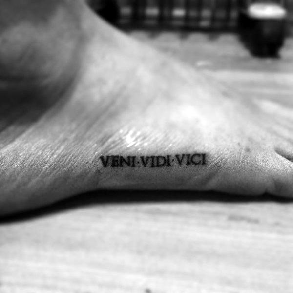 Veni Vidi Vici Tattoo Meaning, Design & Ideas