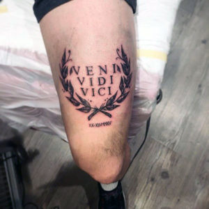 41 Veni Vidi Vici Tattoo Designs with Meaning | Tattoos Spot