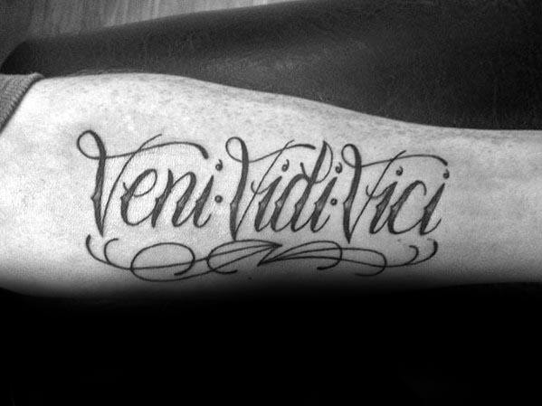 Crazy ink tattoo & Body piercing on X: VENI VIDI VICI TATTOO DESIGN the  actual meaning represent coming ..For more info  visit  / X
