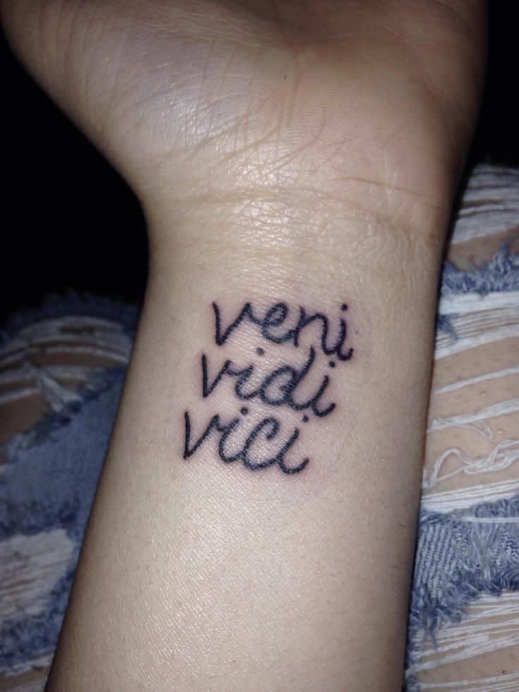 60 Veni Vidi Vici Tattoo Designs For Men  Julius Caesar Ideas  Tattoo  designs men Tattoo designs Tattoos